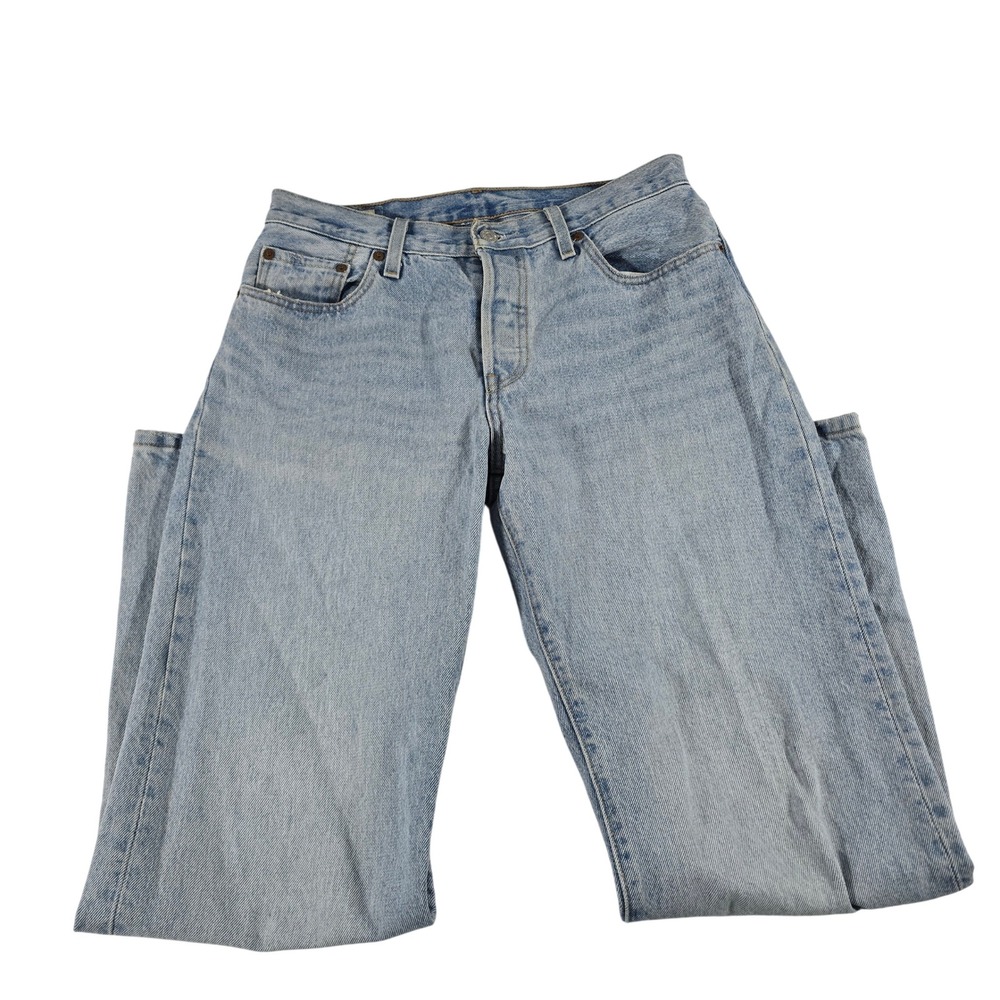 Levis Premium 501 Original Light Wash Straight Leg Jeans A1959-0011 W27 L30